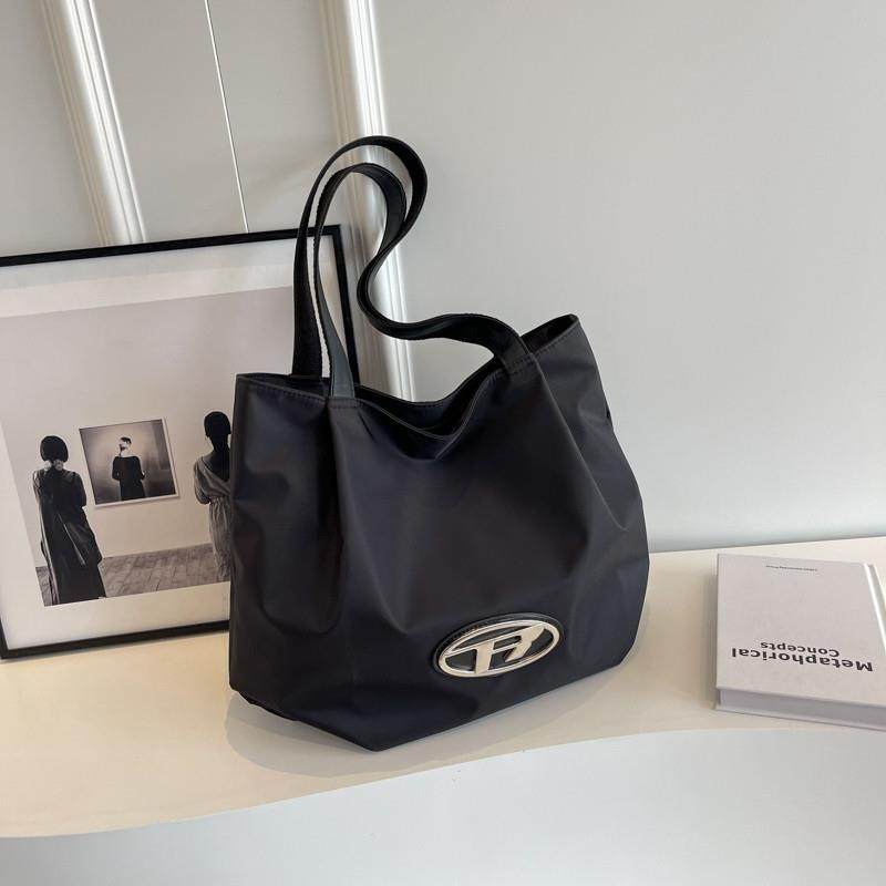 推荐慵懒风帆布包女2025新款短途旅行手提袋大容量学生上课通勤托