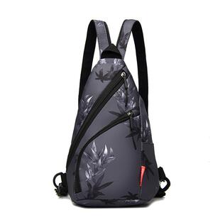 推荐国潮竹叶尼龙布旅行双肩包2025新款时尚休闲女士背包轻便外出