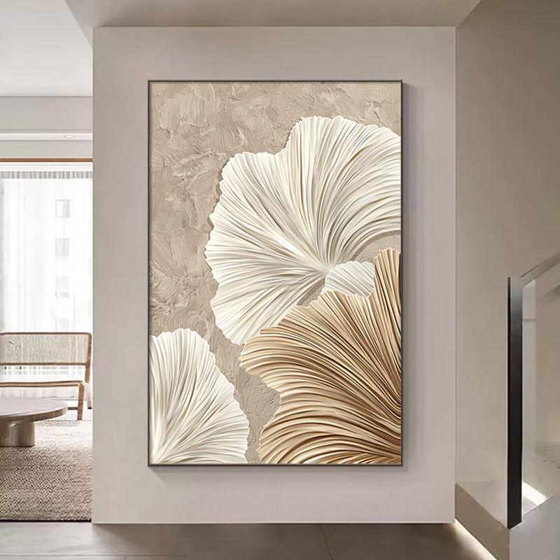 新品北欧简约风格玄关装饰画楼梯口巨幅抽象壁画走廊过道现代轻奢图片