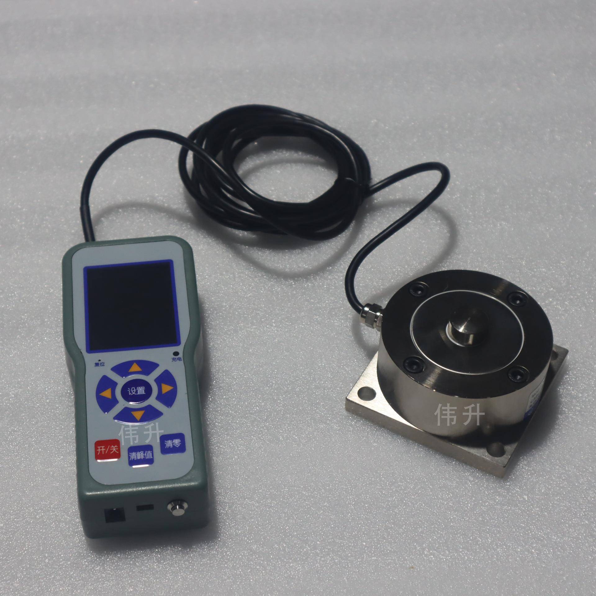 1吨轮辐式数显压力计WXLF-10选配无线发射器远程无线显示压力数值