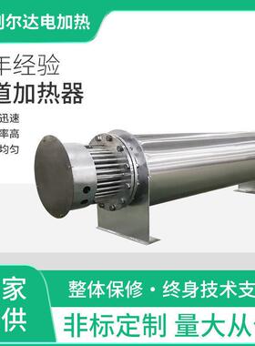 防爆温压工业管道加热器压缩空气水二氧化碳升温氮气电加热