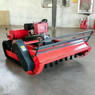 履带式 遥控割草机全地形除草开荒机园林农场打草碎草还田机现货