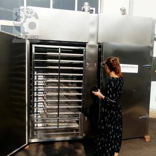 一款实用高性能的猪苦胆碎块双开门蒸箱胆红素提取蒸饭柜