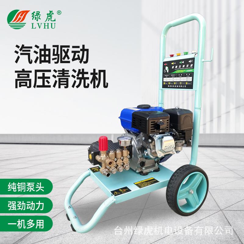 170汽油清洗机户外洗车养殖场洗地商用高压洗车机冲洗水枪