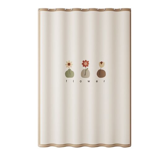 浴室隔断帘浴帘防水防霉套装免打孔浴间淋浴帘卫生间洗澡挂帘窗帘