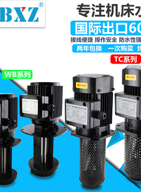 WB三相380V单相220V数控机床泵冷却水泵铣床O线切割TC循环电泵油