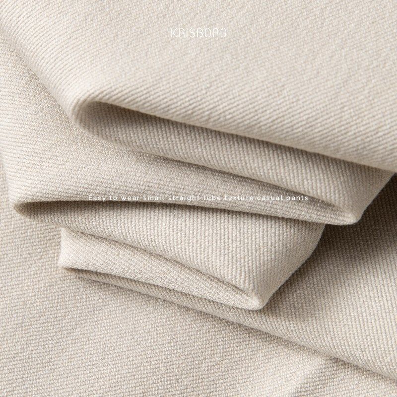 秋冬季垂坠高级感九分小西裤男潮流直筒宽松男士免烫商务休闲长裤