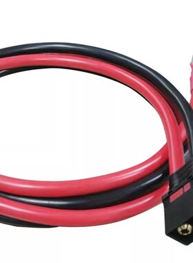 Qs8分流线电池电源线6Awg16平方E米耐高温软硅胶线大电流防火插头