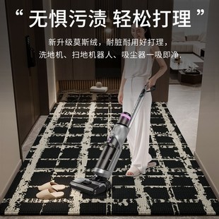 门口地毯门垫防滑客厅进门家用可裁剪脚垫垫子 高级入户门地垫新款
