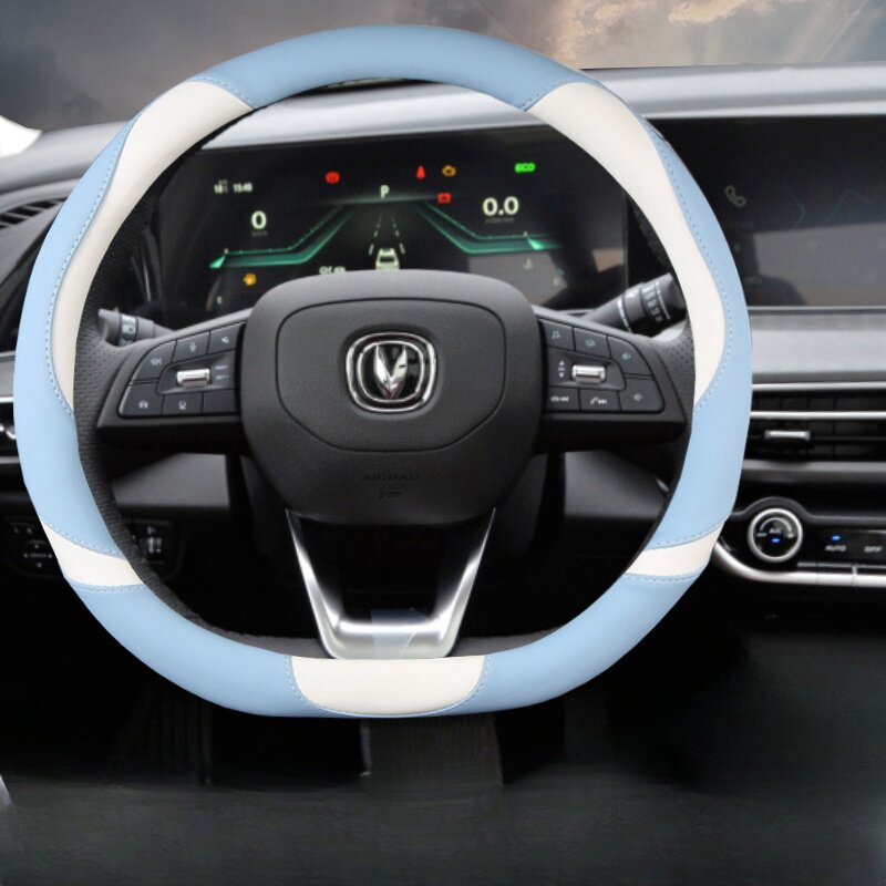 适用于长安unit逸l动XT CS75 CS35 PLUS汽车方向盘套D型专用把套