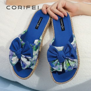 室内女士春秋四季 2025亚麻拖鞋 女士防滑盆底家用家居鞋 女夏季 拖鞋