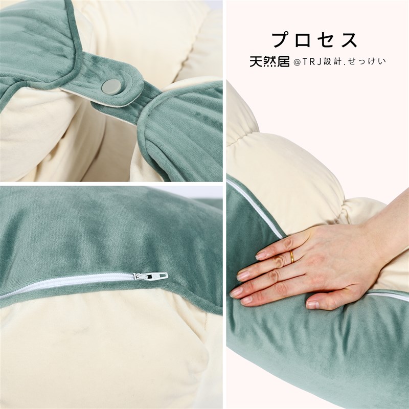 床上长条抱枕孕妇侧睡腰靠枕卧室女生夹腿枕豌豆形玩偶枕芯垫腿枕