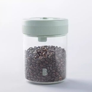 怕你抢不到 高硼硅玻璃电u动真空密封罐厨房收纳罐奶粉零食保鲜罐