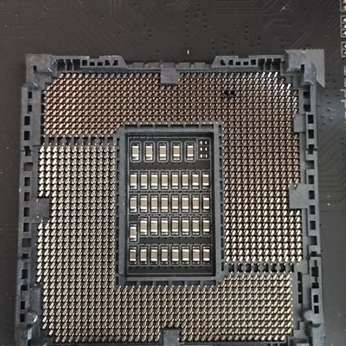 主板针脚维修,CPU底座针脚修复,换针补针针脚纠正!