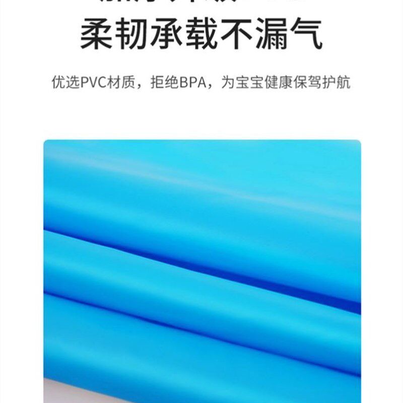 婴儿童游泳池家用充气泡澡桶加厚折叠大O型宝宝游泳圈家庭洗