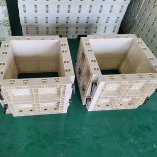 防撞墙挡土墙现浇塑钢模t板管廊框架格梁建筑塑钢塑料模具流水沟