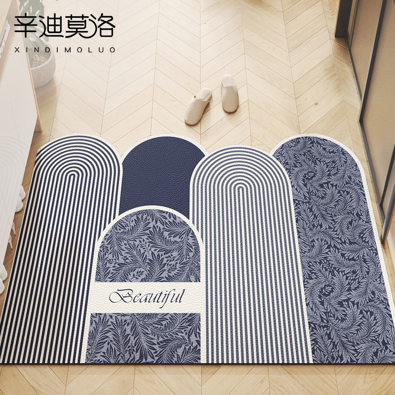 入户地垫2024新款皮革可擦免洗门垫进门口脚垫家用玄关可裁剪地毯,居家布艺,入户地垫,淘宝优惠券,粉丝福利购,淘宝优惠卷