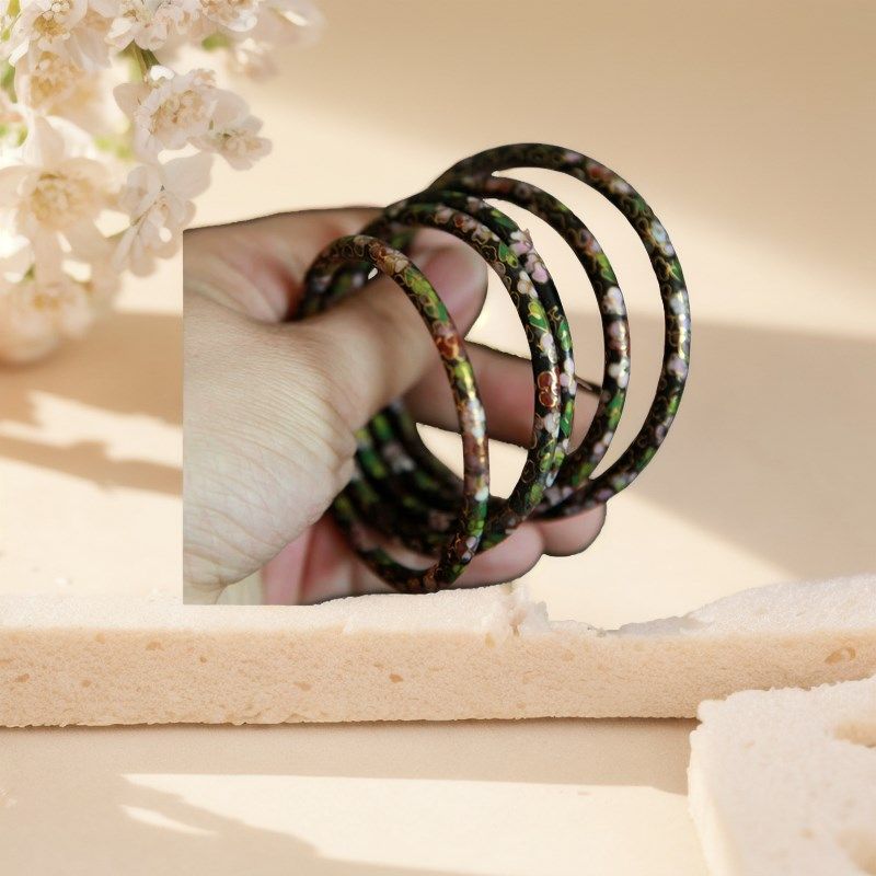 【创汇时期】库存老货 景泰蓝 细巧 手镯 特色手工艺品 外事礼品,特色手工艺,景泰蓝,淘宝优惠券,粉丝福利购,淘宝优惠卷