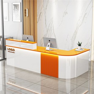 前台收银台接待台吧台新中式店铺小型台球厅服装店水果店超市柜台