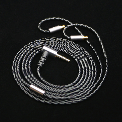 适用于森海ie100pro ie400pro ie500pro耳机升级线带麦单晶铜镀银