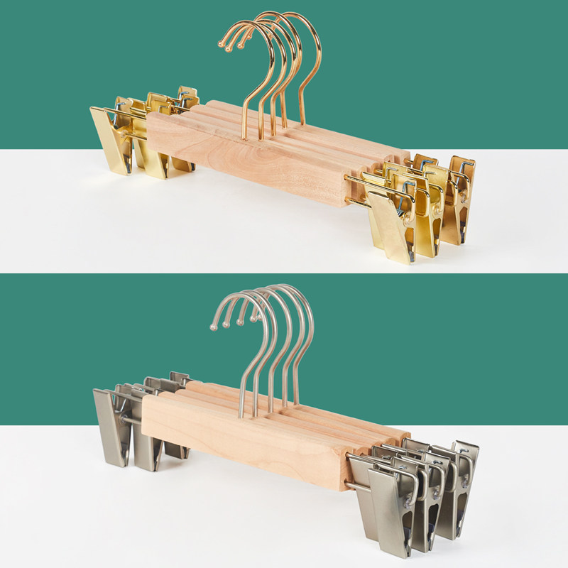 50个实木裤架家用成人服装店裤夹子木质裤挂男女防滑裤夹裙架,收纳整理,裤/裙架,淘宝优惠券,粉丝福利购,淘宝优惠卷