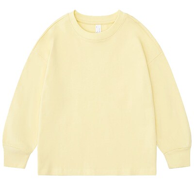 长袖儿童t恤定制印logo文化衫幼儿园小学生班服来图订制照片