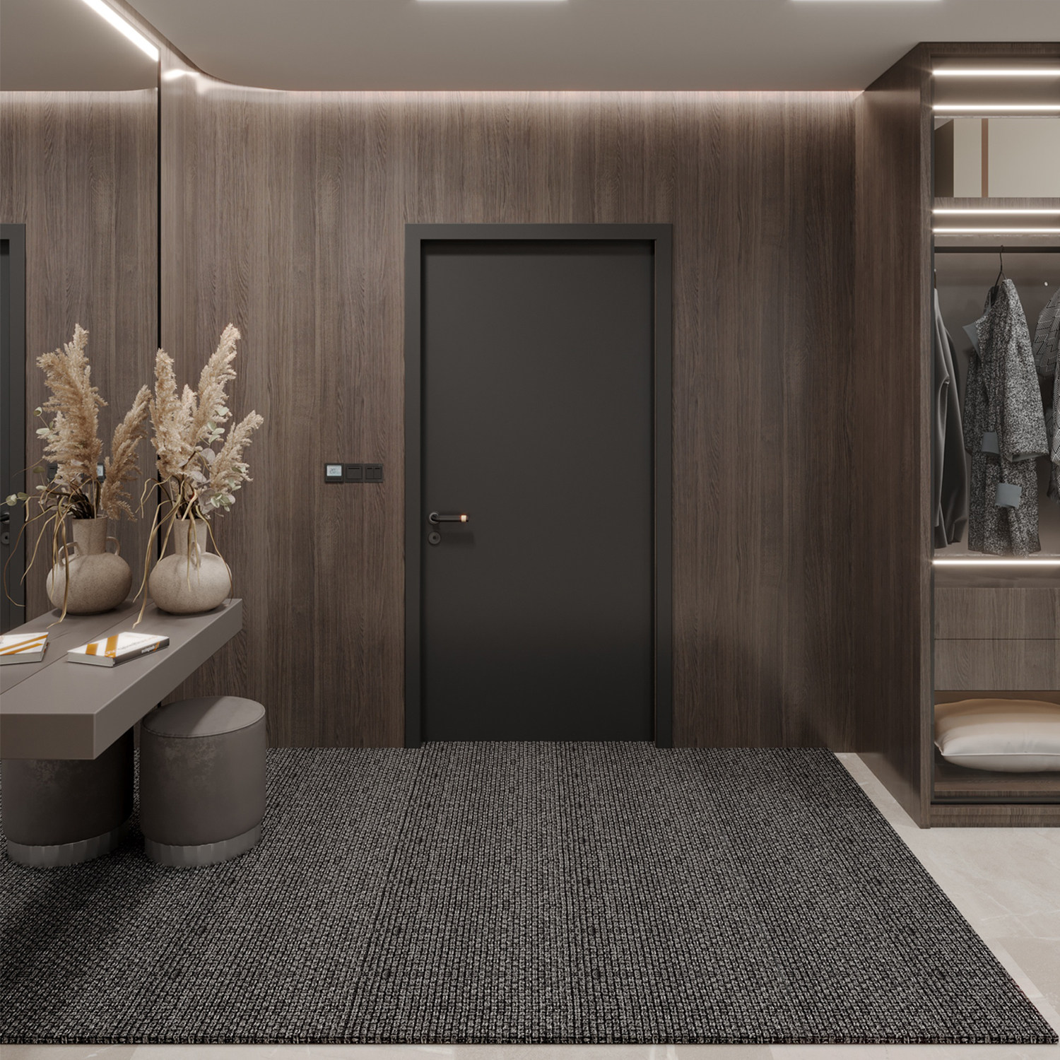 入户门地垫玄关编织纹地毯进门门口脚垫亚麻防滑垫纯色垫子可定制,居家布艺,入户地垫,淘宝优惠券,粉丝福利购,淘宝优惠卷