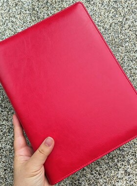 红色26孔B5豪华版可拆卸活页笔记本办公商务记事本定制商务礼品