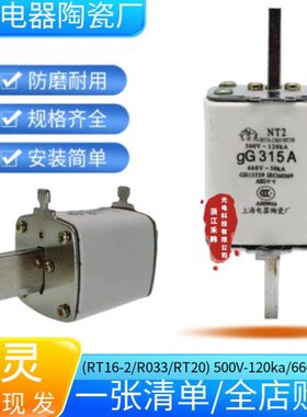 飞灵RT16-2熔断器保险丝NT2-250A 300A 400A上海电器陶瓷厂RT36-2