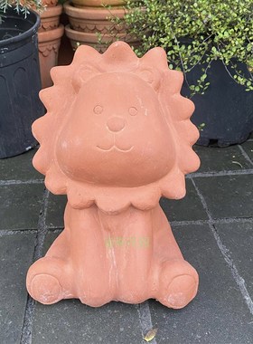 【红陶摆件】宙斯花园庭院露台阳台桌面红陶可爱拍照摆件装饰品