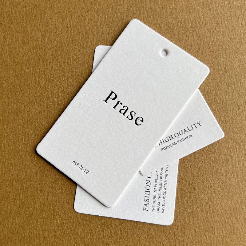 吊牌定制 女装时装类挂牌定做 高档白色艺术纸张卡片标签制作,文具电教/文化用品/商务用品,吊牌,淘宝优惠券,粉丝福利购,淘宝优惠卷