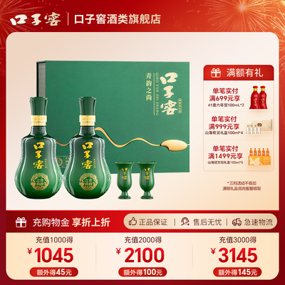 口子窖青韵之尚礼盒装50度