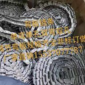 08B10A12A16A弯板链单弯双弯输送链碳钢镀镍不锈钢传动链顶轮链条