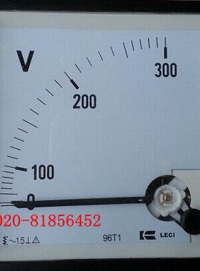 交流电压表96T1-300V 96T1-450V  HJ-96 SQ-96 96T1 安装式电表