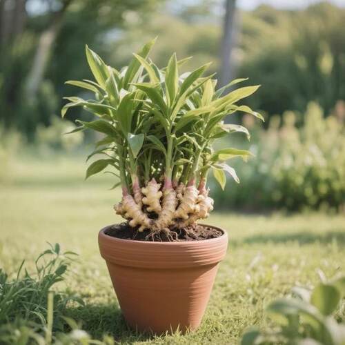 一桶姜山盆栽生姜禄根灵