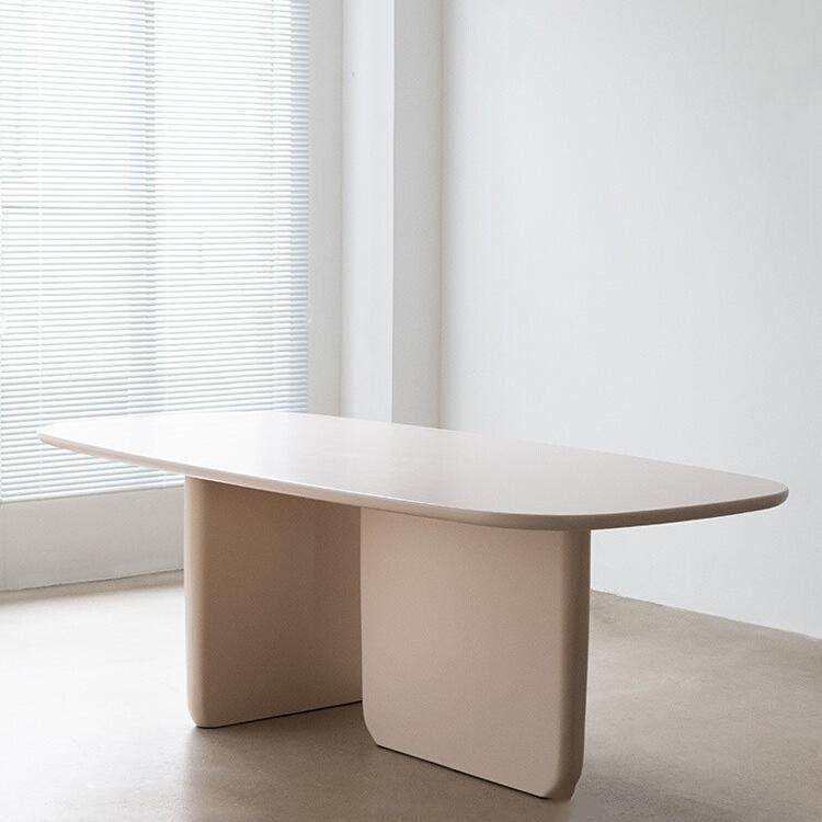 北欧实木办公桌个性会议长桌简约现代培训桌创意洽谈桌工作台,商业/办公家具,会议桌,淘宝优惠券,粉丝福利购,淘宝优惠卷