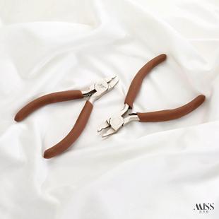 手作专用工具钳高压锅定位珠按扣收尾扣按压辅助diy手工珠宝钳子