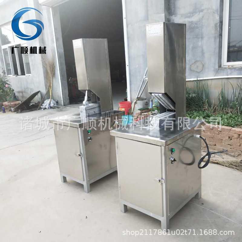 牛蹄挤壳机去甲壳机牛蹄压壳机家畜牛马驴蹄类去壳设备