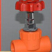 阀门 厂家直供精品家装 自来水管配件 截止阀 ppr橙色管件升降式