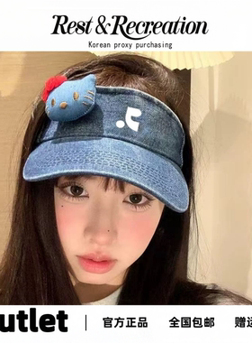 Restandrecreation牛仔空顶帽子