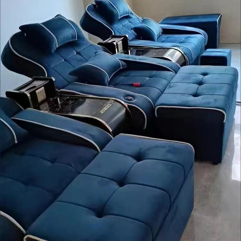 足疗沙发电动足浴躺椅按