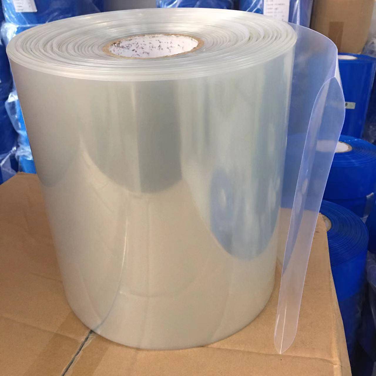 宽125----330mmPVC透明热缩管 电池皮套 收缩膜电池套膜 电池套管