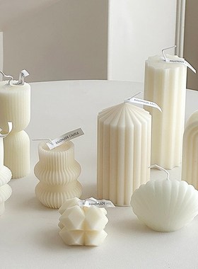 蜡烛烛光晚餐电视柜酒柜玄关客A厅餐桌桌面摆件家居礼物拍照道具