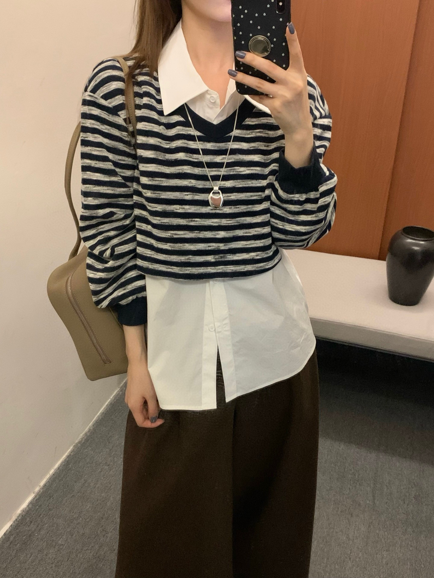 非真实价格：韩系休闲简约百搭针织衫