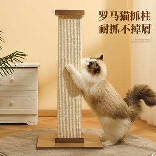 猫爬柱小猫爬高架子猫咪玩具磨爪猫抓 不占地猫爬架家用剑m麻立式