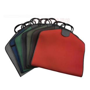 订制款西服衣物防尘袋空姐过夜包皮手提西服套商务旅行袋商务包装