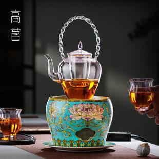 烧水壶家用花茶养生壶 网红围炉煮茶玻璃壶电陶炉专用茶壶2024新款