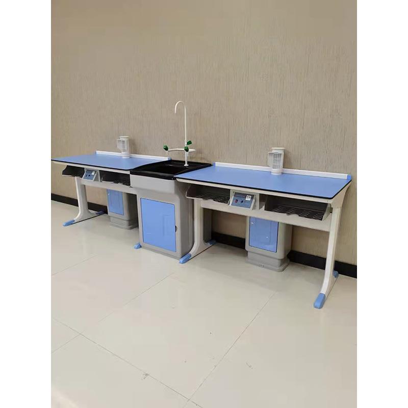 新型铝塑实验桌中小学物理化学生物劳技科学实验桌理化生实验室