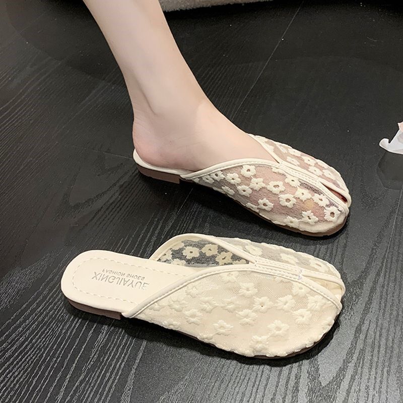 孕妇专用防滑拖鞋夏季外穿孕期凉鞋孕妈孕晚N期水肿鞋子包头半拖