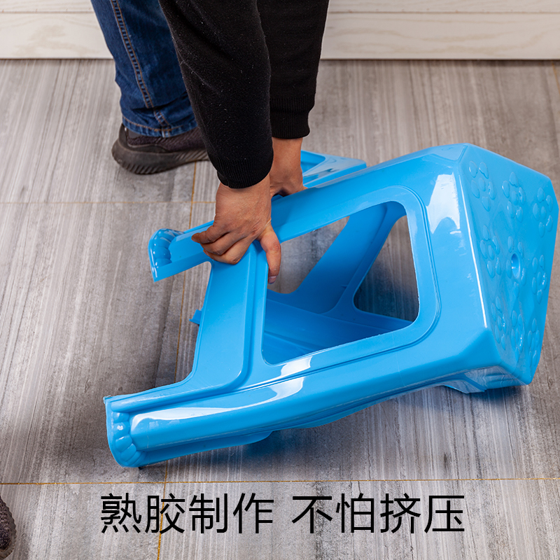 塑料凳子 家用 加厚成人 方凳 大小板凳 换鞋凳 高矮凳 餐桌椅子